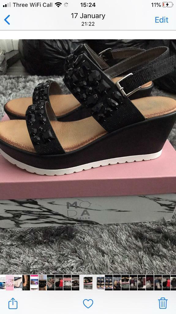 mode a pelle sandals